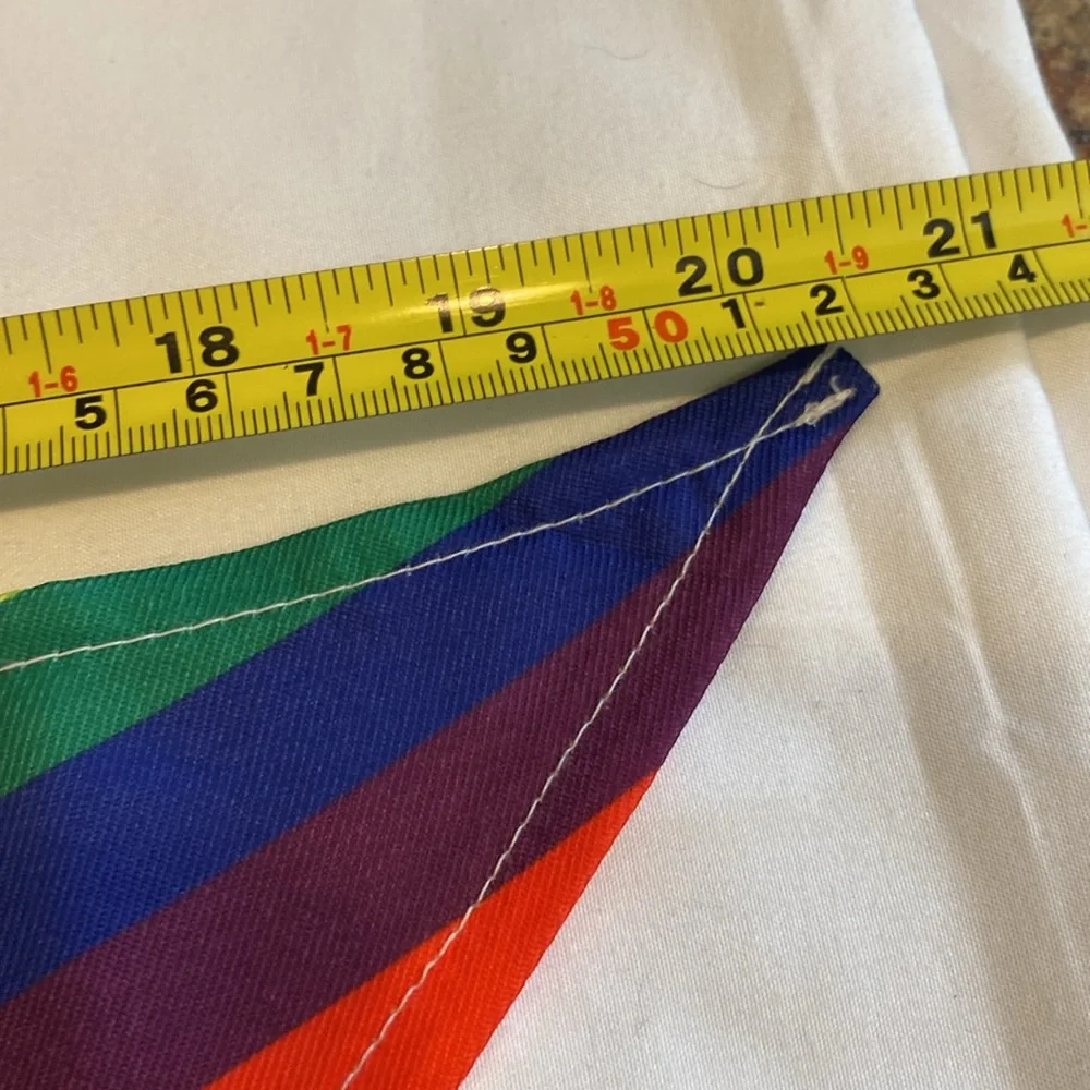 🎀 5/$20 🎀 Hotel Doggy XS/S Rainbow Pride Dog Pet Bandana